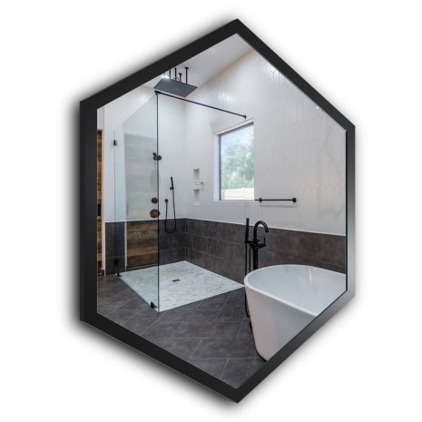 Hexagon Alu Black