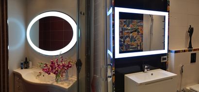 Spiegels met verlichting