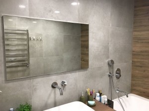 Spiegel met aluminium omlijsting ALU008