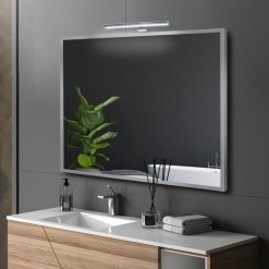 Spiegel met aluminium omlijsting ALU 001