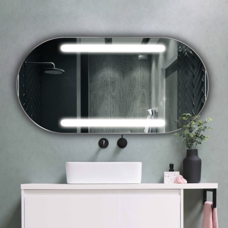 Bruna Inox spiegel