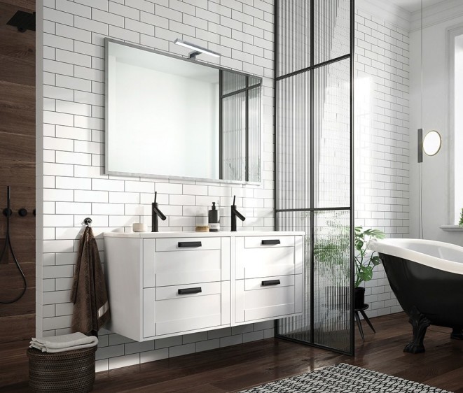 Spiegel met aluminium omlijsting ALU 001 - Foto 3