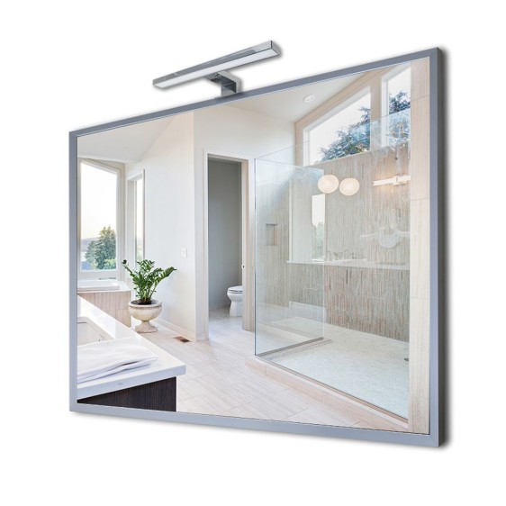 Spiegel met aluminium omlijsting ALU 001 - Foto 1