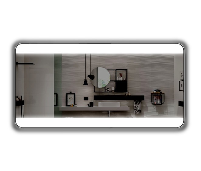 Spiegel Camilla Inox Gloss  - Foto 2 Spiegel Camilla Inox Gloss  - Foto 2