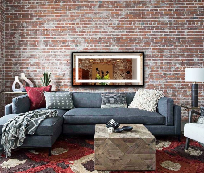 Livia Black LED spiegel - Foto 3