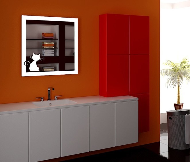 Kitten LED spiegel - Foto 3 Kitten LED spiegel - Foto 3