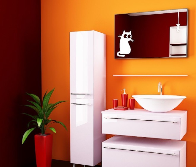 Cat&Fish LED spiegel - Foto 3