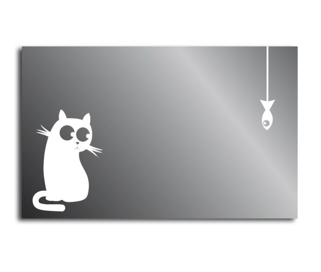 Cat&Fish LED spiegel - Foto 4