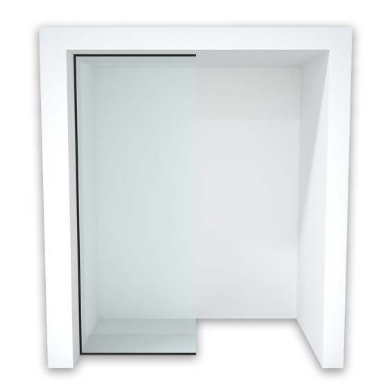 Douchewand Taurus Black - Foto 1