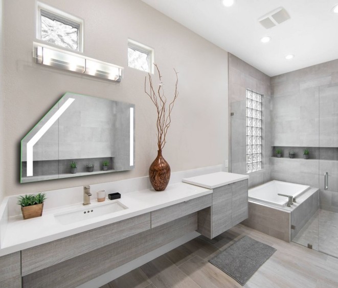 Nadia LED 2 LED spiegel - Foto 2