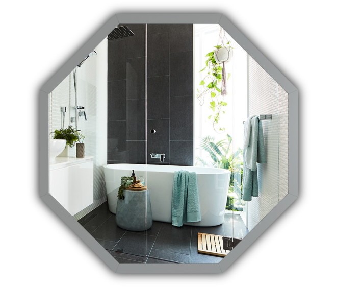 Octagon Alu spiegel - Foto 1