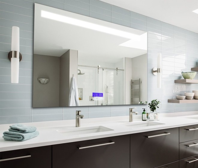 Spiegel met akoestisch systeem Alina + Bluetooth - Foto 2