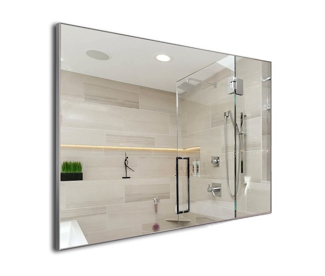 alu 008 60x80 LED spiegel - Foto 1