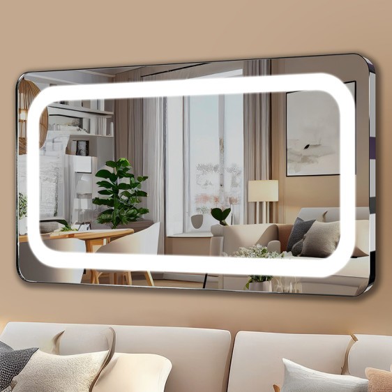 Spiegel Loretta Inox Gloss  - Foto 6