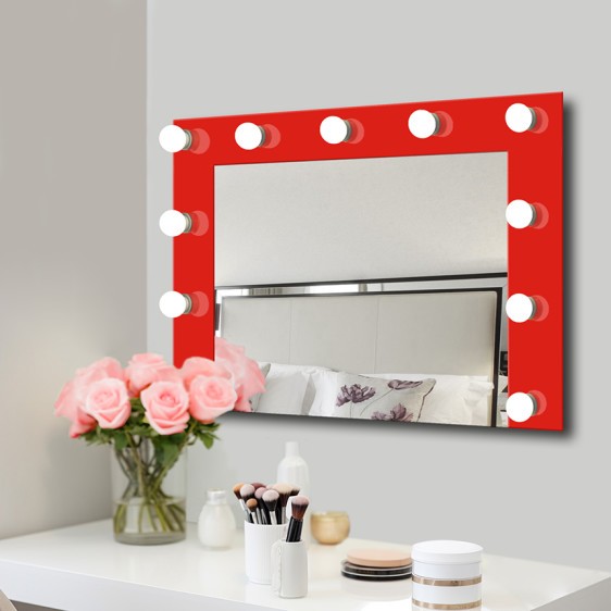 Hollywood Color LED spiegel (in 7 kleuren leverbaar) - Foto 5