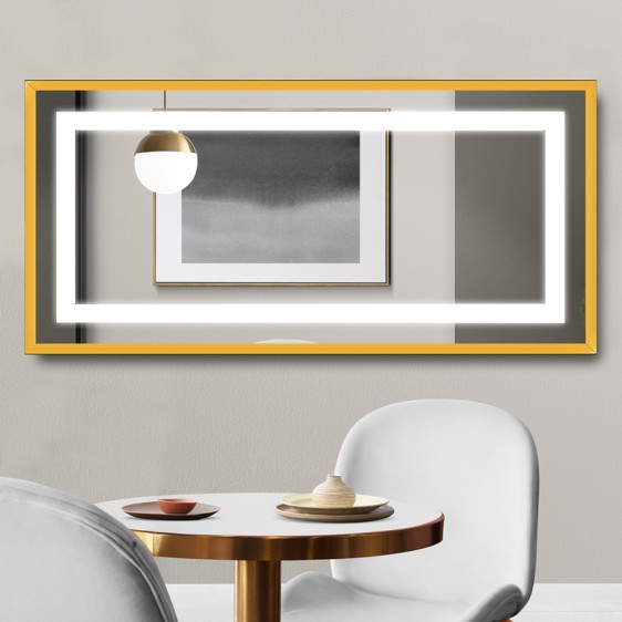 Livia Gold LED spiegel - Foto 4