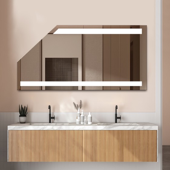 Nadia LED 3 LED spiegel - Foto 5