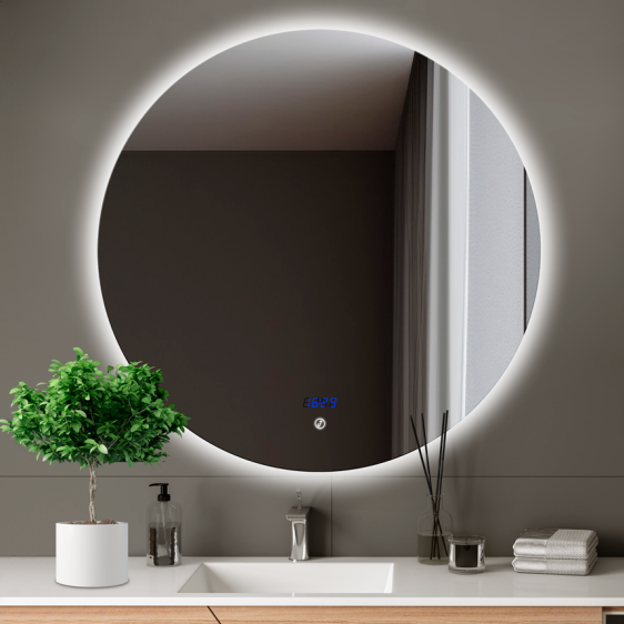 Shape 01 70x70 LED spiegel - Foto 1