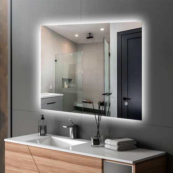 Shape 04 60x80 LED spiegel - Foto 2