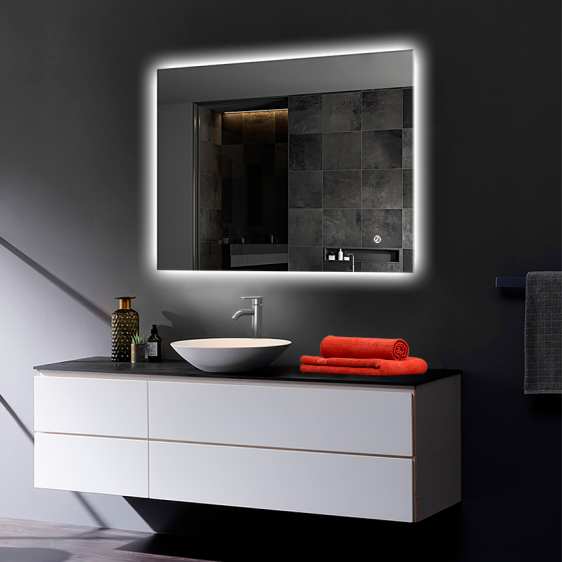 Shape 04 60x80 LED spiegel - Foto 3