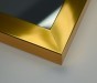 Octagon Alu Gold spiegel