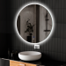 Shape 01 80x80 LED spiegel - Foto 2