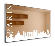 Paris LED spiegel
