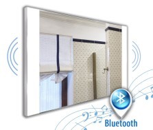 Spiegel met speakers Sabina + Bluetooth