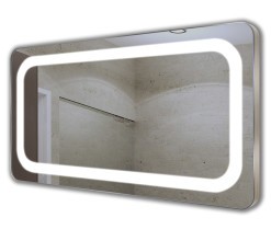 Loretta RVS LED spiegel