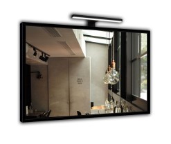 alu 001 + Consol 01 Black spiegel