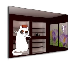Cat&Fish LED spiegel